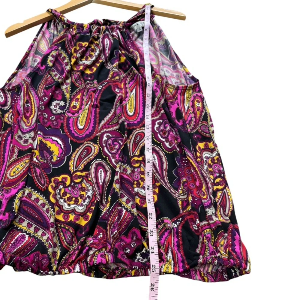 Trina Turk Paisley Halter Top size S - Picture 8 of 9